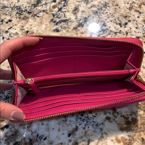 PRICE DROP! Michael Kors Leather Wallet - Picture 3 of 7